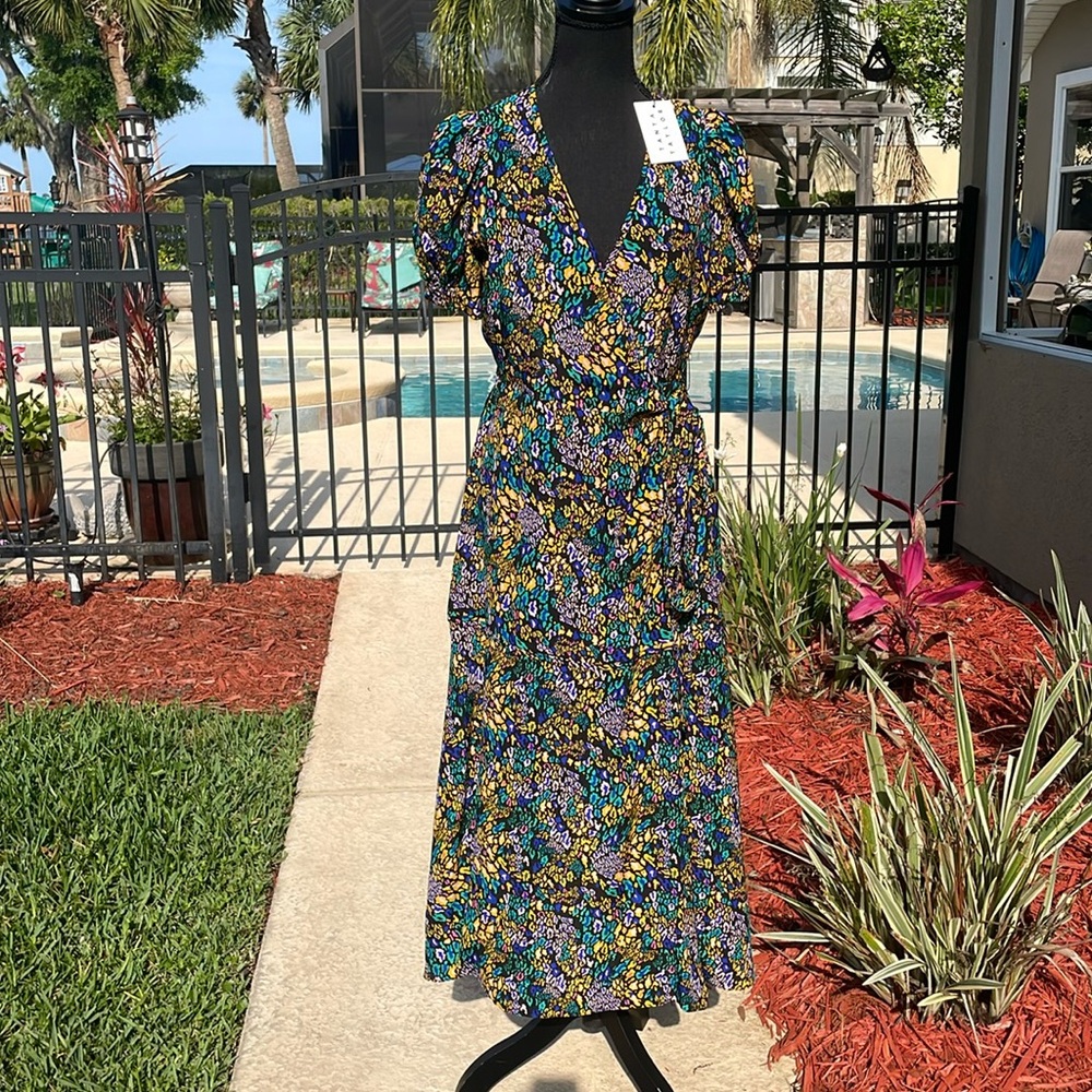 NWT Tanya Taylor Dorothy Dress 100% Silk